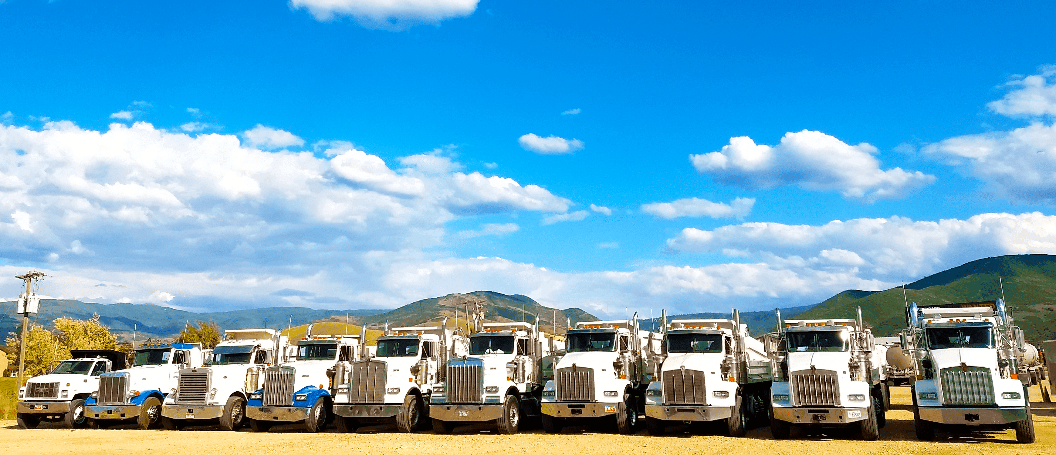 Paving fleet